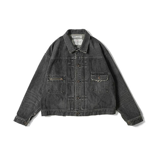 DAIRIKU 2PKT Vinatge Denim Jacket 复古水洗牛仔夹克外套 商品图4