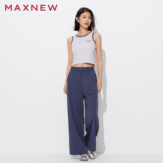 【长裤】轻薄舒弹阔腿长裤 1P2224505 商品图3