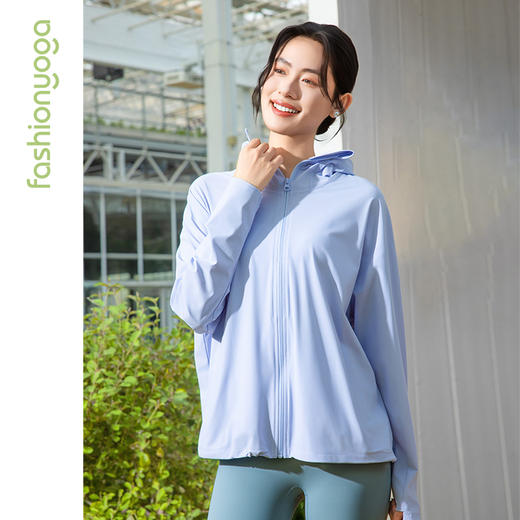 F14805简约宽松防晒外套 商品图8