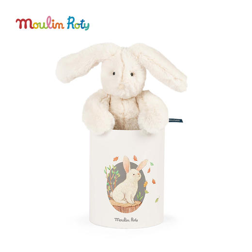 Moulin Roty 粉色小老鼠安娜玩偶礼盒 法式玩偶 适合年龄0岁+  667032 商品图8