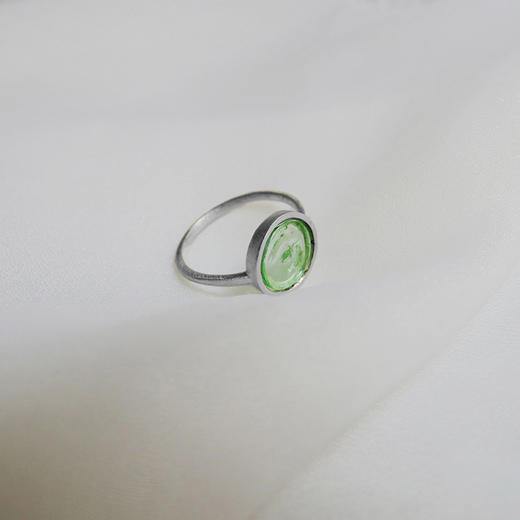 北京仓｜Joidart-BATLLO-绿色 Murano玻璃 戒指［西班牙设计师］ 商品图3