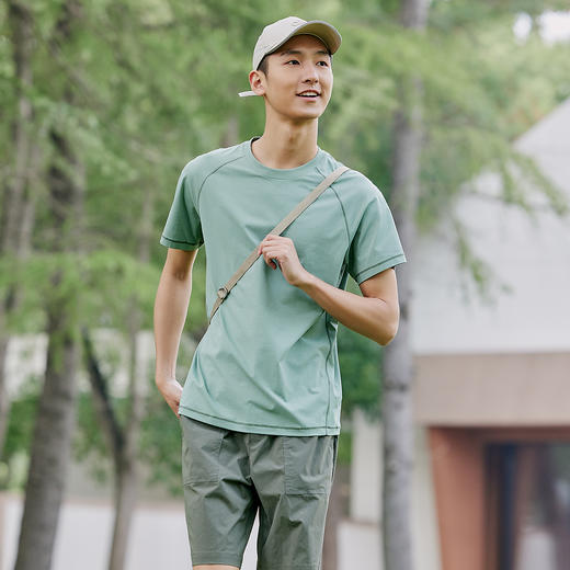 【T恤】插肩袖短袖T恤 1P2111210 商品图2