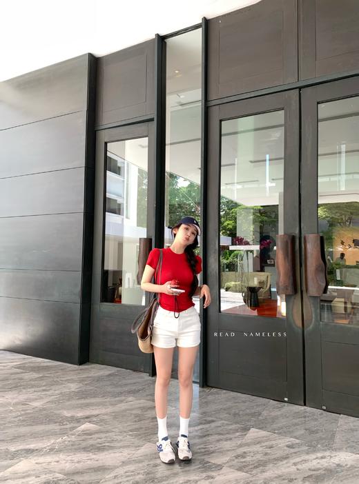 Read Nameless /超弹樱桃红短袖T 2025/4/26 商品图14