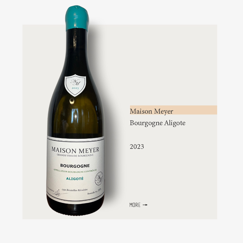 Maison Meyer Bourgogne Aligote 2023梅耶酒庄勃艮第阿里高特干白2023