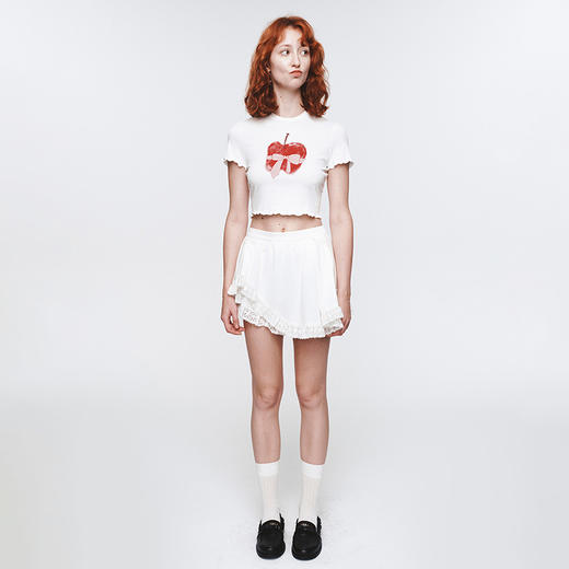 Herlian2025年夏季新品女士半裙不规则下摆蛋糕半身裙 商品图3