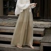 禅意亚麻籽莱赛尔裙裤 | 腿粗胯宽全挡住，柔软凉爽透气，时髦精早早穿上【3-5天发货】 商品缩略图0