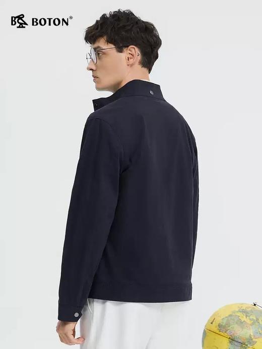 波顿男士春秋立领夹克｜美式廓形 百搭 通勤休闲外套MJ005124 商品图1