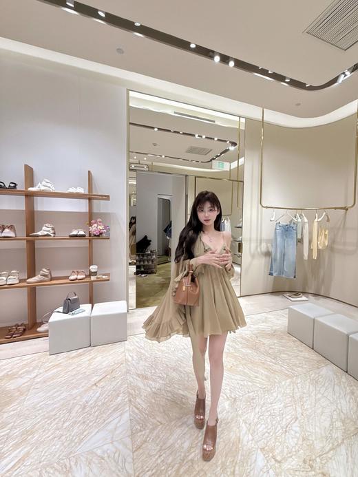 清仓捡漏 LINCHAOZHANG私服定制系列【飞鸟集】   LQ250026斗篷吊带裙LC250048雪纺斗篷上衣 商品图1