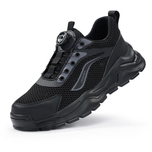 蓝鸥盾夏季款劳保鞋男防砸防刺安全鞋钢包头工作鞋轻便透气 商品图10