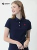 波顿女士夏季经典美式纯棉休闲修身polo衫短袖T恤LT207220 商品缩略图3
