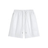 HIM漢崇 舒适松紧腰五分短裤简约字母烫压宽松休闲裤 2026夏季 商品缩略图4