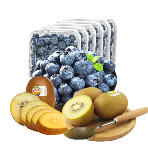【基地直发】新鲜水果佳沛金奇异果+牛油果+蓝莓组合装 多规格可选 商品图1