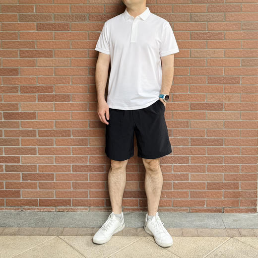98318 薄男士--25夏抗菌弹力翻领男polo衫【包邮+三天无理由退换】 商品图9