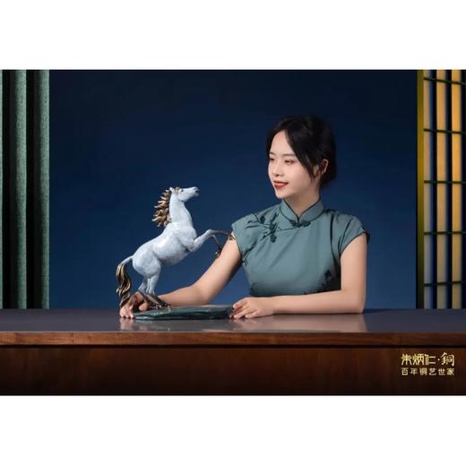 朱炳仁铜 乾隆八骏之超影 尊尚版 铜马动物摆件 家居装饰商务艺术品礼品 商品图1