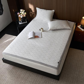 爆单5-7天发货【自用送人好品】顶柔 高分子冰感垫软凉席三件套-LX7058