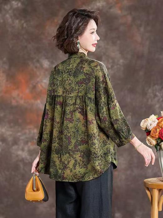 桑田布依香云纱上衣 商品图0