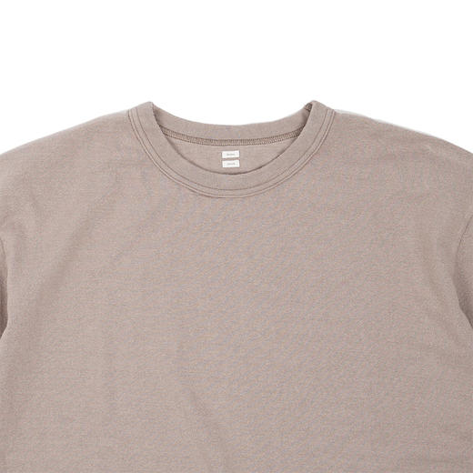 blurhms Co/Silk Nep Plain Tee特制染色加工丝棉廓形圆领短袖T恤 商品图1