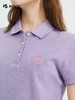 波顿女士春夏季纯色棉美式休闲Polo衫浅紫色短袖TLT312224 商品缩略图1