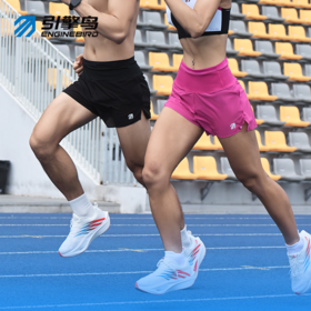 引擎鸟轻云女款二合一短裤健身跑步户外运动健身短裤