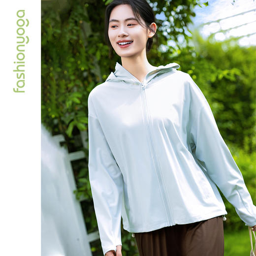 F14805简约宽松防晒外套 商品图5