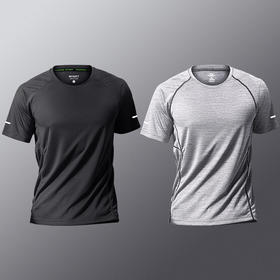 【4件仅99 秒速干爽 优某ku同厂品质】弹力十足夏季型男运动T恤