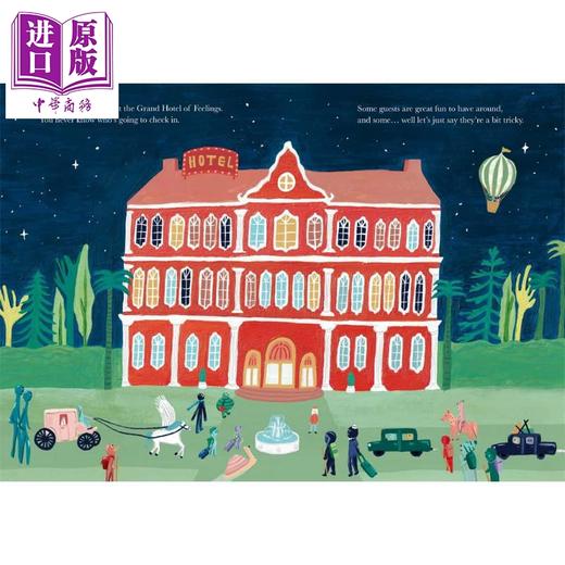 【中商原版】情绪大饭店 平装 The Grand Hotel of Feelings 英文原版 儿童情绪读物 亲子绘本故事 精品绘本 进口童书 3岁+ 商品图2