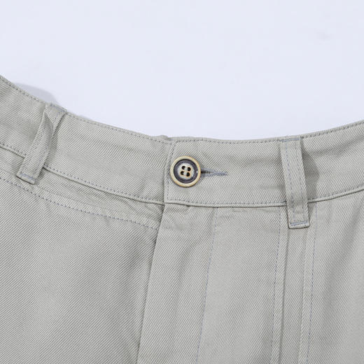 谜底半身裙女2025夏季新品通勤前开叉合身H型中长半裙252MB0536 商品图3