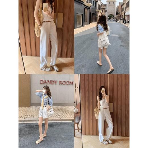 高定版～时尚复古春夏新款博肯镂空包头外穿百塔猪笼半拖鞋凉拖女 商品图5