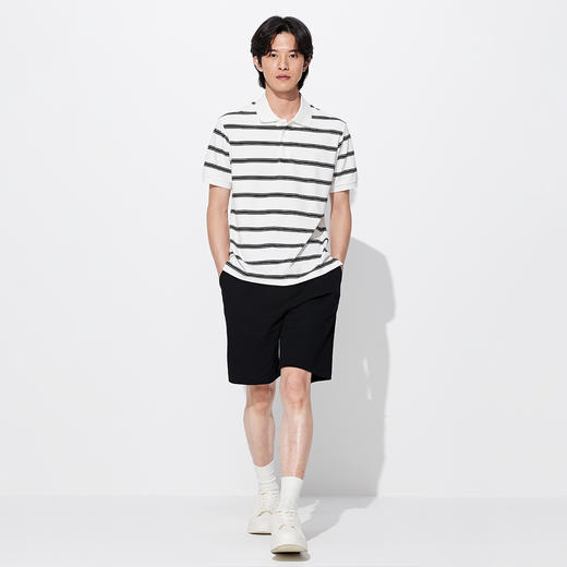 【POLO】条纹短袖POLO 1P2111104 商品图1