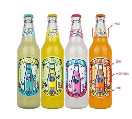 【限时抢购】9.9元4瓶  华洋汽水 商品图3