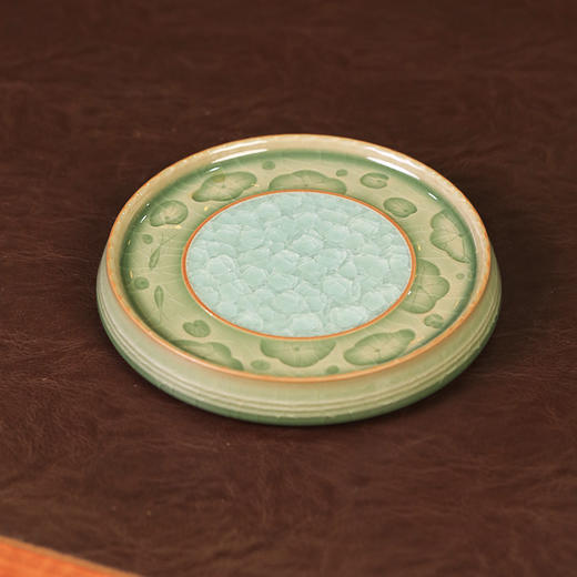 叶小春荷塘月色壶承 商品图1