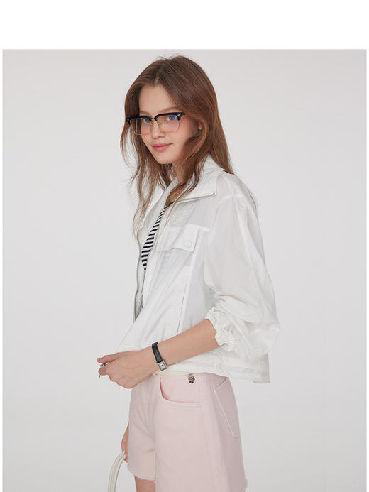 Teenie Weenie小熊字母外套女夏季女外套TTJJ252503W 商品图1