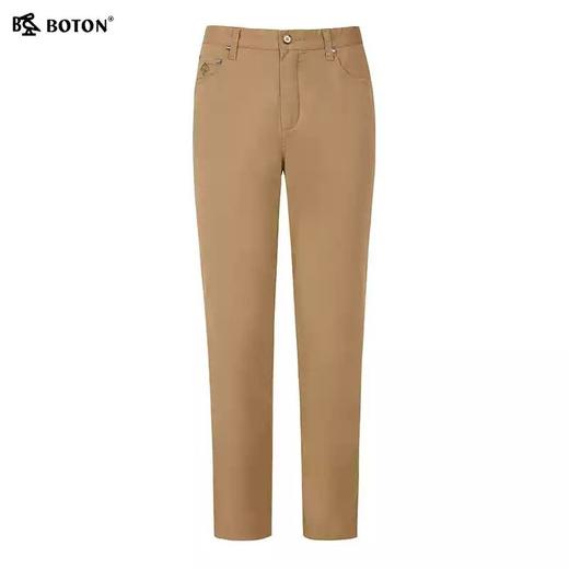 波顿男士春夏季时尚百搭卡其色直筒宽松休闲裤ME803122 商品图5
