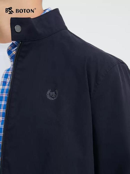 波顿男士春秋立领夹克｜美式廓形 百搭 通勤休闲外套MJ005124 商品图3