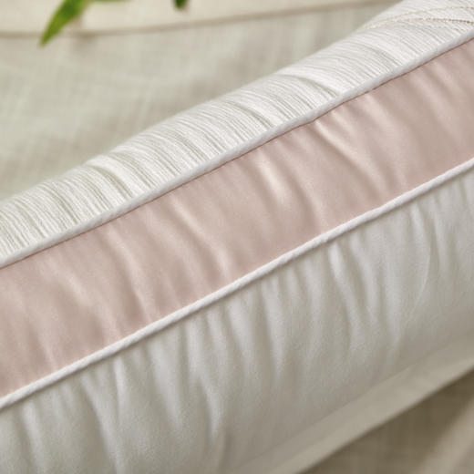 中式国风刺绣竹雅全棉棉麻决明子+羽丝绒护颈枕 商品图6