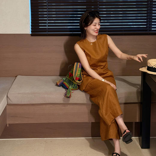 【现货】良木礼亚麻套装（2E022） 商品图2