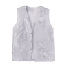 玳莎新中式国风马甲女2025年夏季新款精美重工刺绣真丝无袖背心 FB37001 商品缩略图4