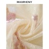 MAXRIENY2025年春夏新款度假法式半裙重工绣花浪漫感中长款高腰(货号:MF86SK005) 商品缩略图3