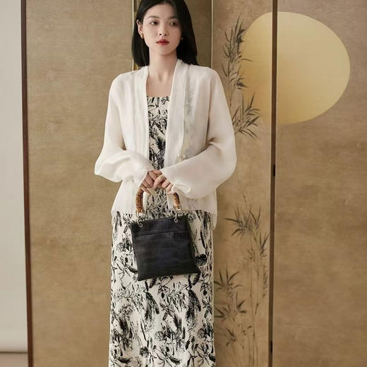 禅意亚麻籽莱赛尔裙裤 | 腿粗胯宽全挡住，柔软凉爽透气，时髦精早早穿上【3-5天发货】 商品图4