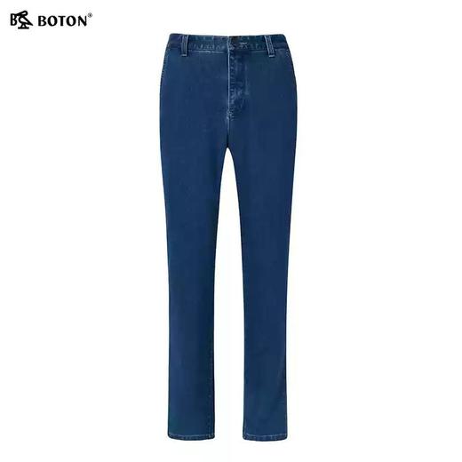 【防紫外线】波顿男士秋冬季中蓝色直筒牛仔长裤ME830322 商品图6