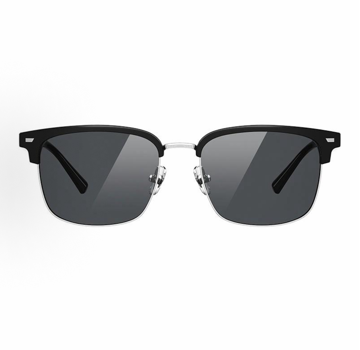 海伦凯勒H2755 HELEN KELLER 时尚百搭 潮流半框眉线框 运动开车 护目防晒 防紫外线 礼盒可选 金胶结合 方形 太阳眼镜 男女同款情侣款