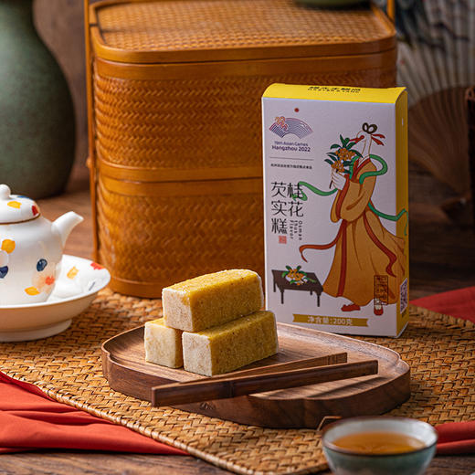 杨先生芡实糕 白桃乌龙/龙井/桂花味/清风茉白/黑芝麻味/玫瑰/海盐奶椰/山楂味/原味/紫米 商品图13