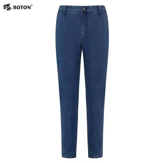 波顿男士春夏季薄款直筒修身牛仔长裤ME790122 商品图5