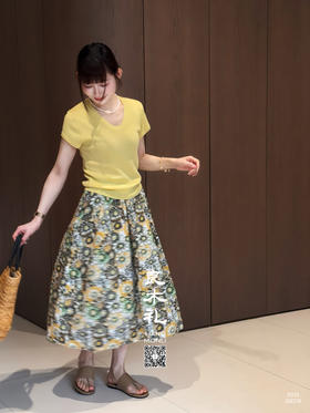 【预售7天】良木礼太阳花半裙（Q8318）