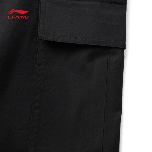 李宁中国文化系列故宫联名妙笔生花男女同款直筒工装多袋裤休闲长裤AKXV383 商品图7