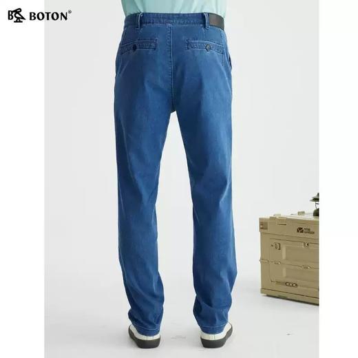 波顿男士春秋季薄款直筒宽松百搭牛仔裤ME797122 商品图1
