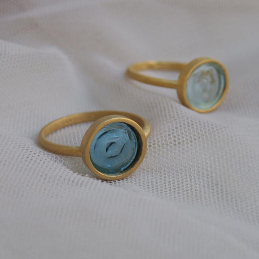 北京仓｜Joidart-BATLLO-蓝色 Murano玻璃 戒指［西班牙设计师］ 商品图2