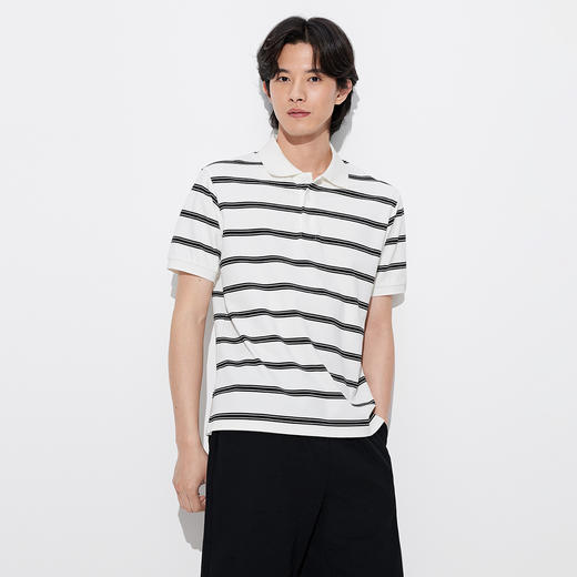 【POLO】条纹短袖POLO 1P2111104 商品图2