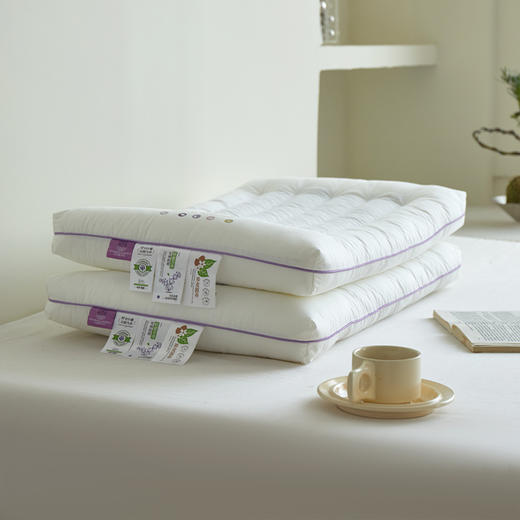 A类全棉草本荞麦枕  薰衣草荞麦护颈枕 商品图12