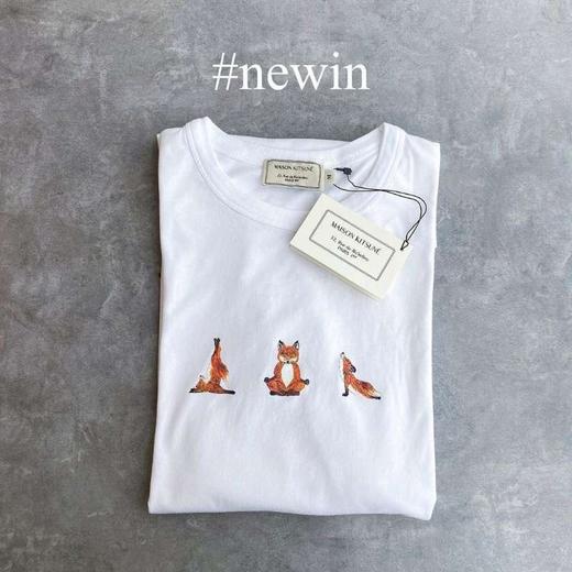 法单！！闭眼惊喜！小众高质量！2025可爱瑜伽小狐狸 短袖T恤！ 商品图2